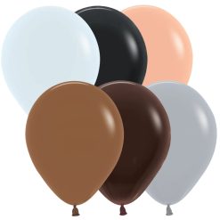 Westcoast Balloon 51326 Neutral Assortment 5 Round (100Ct)