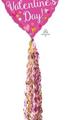 Westcoast Balloon 34201 HVD Pink, Silver & Gold