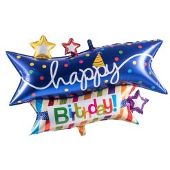 Westcoast Balloon 93520 Birthday Banner