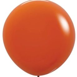 Westcoast Balloon 59528 Fashion Sunset Orange 24 Round (10Ct)