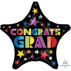 Westcoast Balloon 30304 Congrats Grad Fun Type