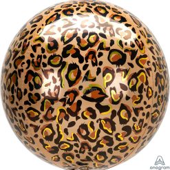 Westcoast Balloon 42109 Orbz Leopard Print