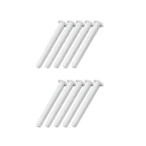 Westcoast Balloon DuraBalloon Replacement White Inflation Plug - 10 Pack