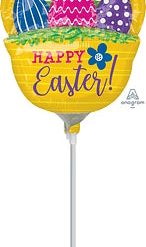Westcoast Balloon 36975 Basket With Eggs