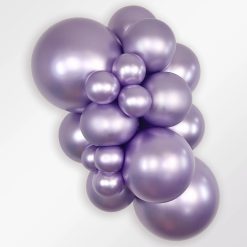 Alternative view of Westcoast Balloon 409405 Silk Light Amethyst 5 Round (50Ct)