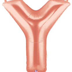 Westcoast Balloon 15925RGP Megaloons Letter Y Rose Gold
