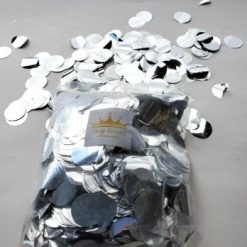Westcoast Balloon 2.3Cm Metallic Confetti - Silver