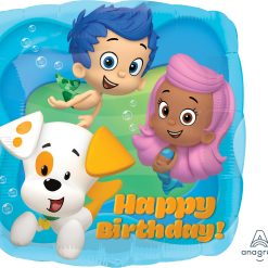 Westcoast Balloon 29809 Bubble Guppies Happy Birthday