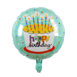 Westcoast Balloon HBD08 Happy Birthday Cake