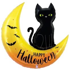 Westcoast Balloon 25139 Halloween Moon & Cat