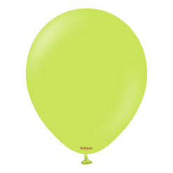 Westcoast Balloon K67331 Kalisan Lime Green 5 Round (50Ct)