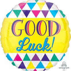 Westcoast Balloon 35177 Good Luck Graphic Triangles