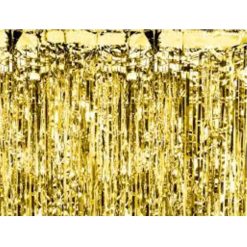Westcoast Balloon CRT3M-019 Party Curtain - Gold