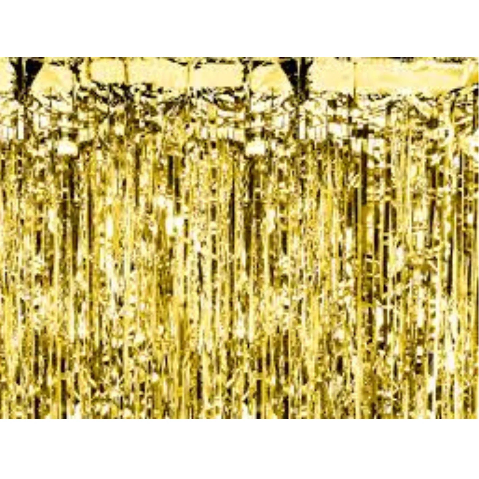 Westcoast Balloon CRT3M-019 Party Curtain - Gold