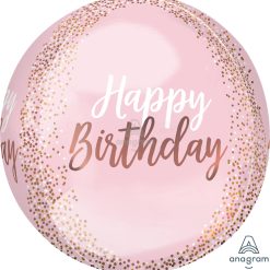 Westcoast Balloon 41103 Blush Birthday