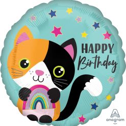 Westcoast Balloon 41779 Calico Cat Birthday