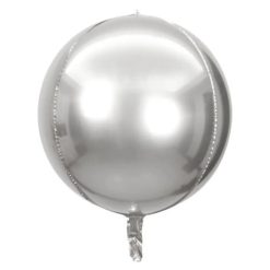 Westcoast Balloon 4D Balloon - 15 Silver Round