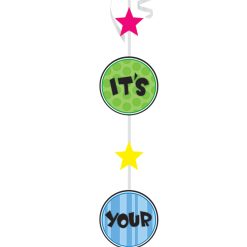 Westcoast Balloon 24464 Drop-A-Line Happy Birthday Big Dots