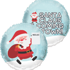 Westcoast Balloon 78184 Nice List Santa Claus