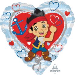 Westcoast Balloon 29841 Jake & The Neverland Pirates Love