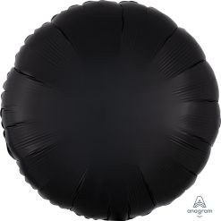 Westcoast Balloon 38034 Satin Luxe Onyx Round