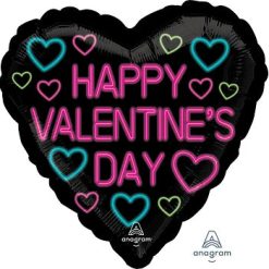 Westcoast Balloon 42279 Neon Valentine
