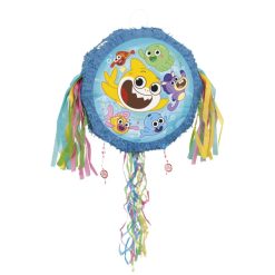 Westcoast Balloon 60175 Baby Shark Drum Pull Pop-Out Pinata