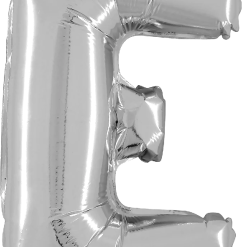 Westcoast Balloon 34905SP Letter E Silver 14In