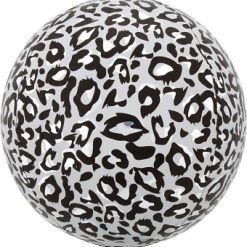 Westcoast Balloon 42413 Orbz Snow Leopard Print