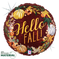 Westcoast Balloon 26408 Hello Fall Wreath