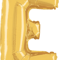 Westcoast Balloon 34905GP Letter E Gold 14In