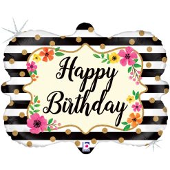 Westcoast Balloon 35683 Floral Frame