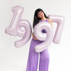 Alternative view of Westcoast Balloon FB230G Number 9 Purple 28