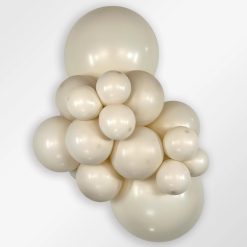 Alternative view of Westcoast Balloon 59508 Pastel Dusk Cream 24 Round (10Ct)