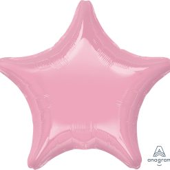 Westcoast Balloon 22473 Iridescent Pearl Pink Star