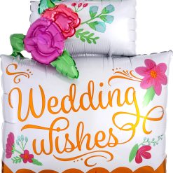 Westcoast Balloon 35513 Wedding Wishes Cake