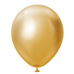 Westcoast Balloon K67574 Kalisan Mirror Gold 18 Round (25Ct)