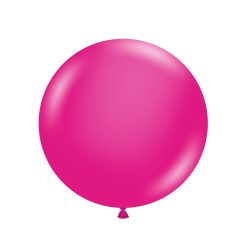 Westcoast Balloon 24029 Tuftex Hot Pink 24 Round (1Ct)