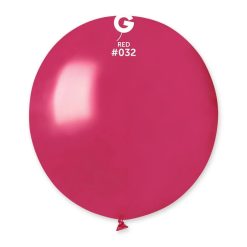 Westcoast Balloon 153255 Gemar Metallic Red 19 Round (25Ct)