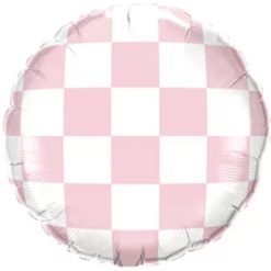 Westcoast Balloon Pink Checkerboard Balloon