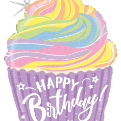 Westcoast Balloon 35961 Pastel Birthday Cupcake
