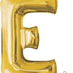 Westcoast Balloon 32955 Letter E Gold