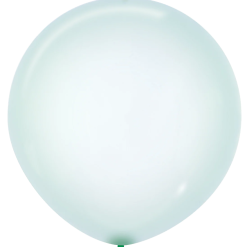Westcoast Balloon 59193 Crystal Pastel Green 24 Round (10Ct)