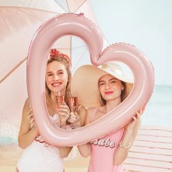 Alternative view of Westcoast Balloon FB207P Heart Frame - Pink
