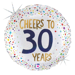Westcoast Balloon 26214 Cheers To 30 Years