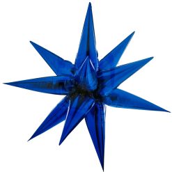 Westcoast Balloon 92994 Exploding Star Jumbo Sapphire Blue