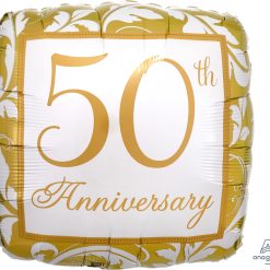 Westcoast Balloon 24783 Gold Elegant 50Th