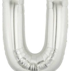 Westcoast Balloon 15922SP Megaloons Letter U Silver