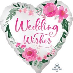 Westcoast Balloon 41752 Satin Wedding Wishes