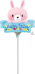 Westcoast Balloon 38780 Pink Easter Bunny